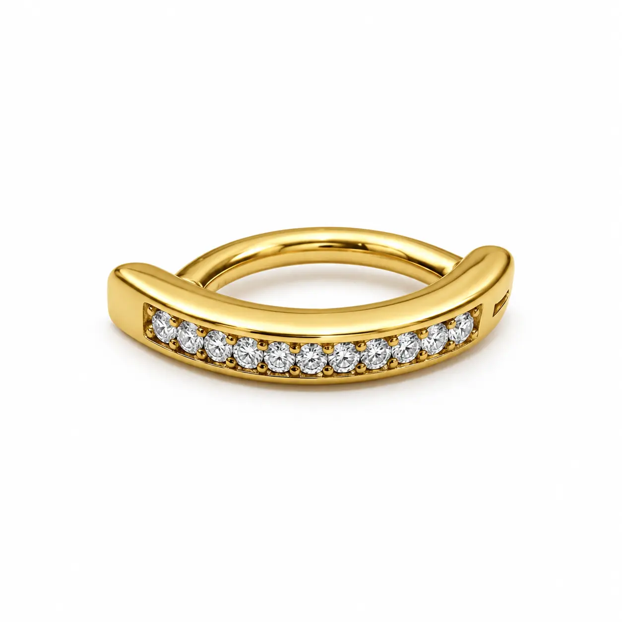 BANANABELL ESPECIAL GOLD C/1 FILETE DE PEDRAS BRANCAS 1.2X10MM — BEG3