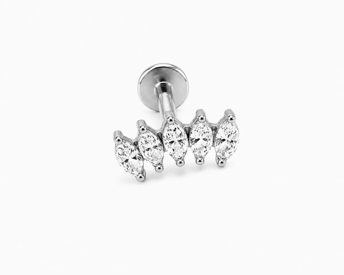 Labret com pingente — LPA07