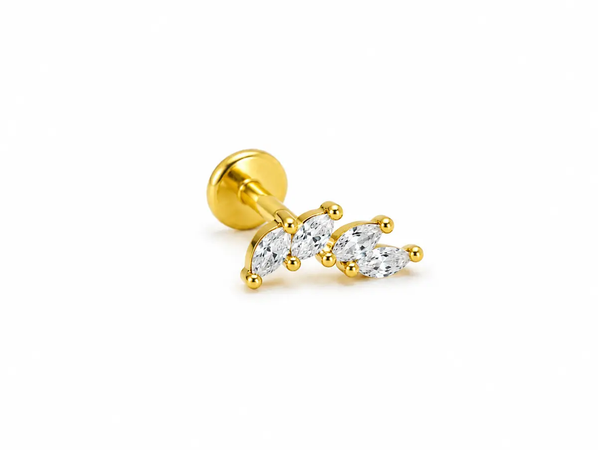 Labret com pingente — LPP10