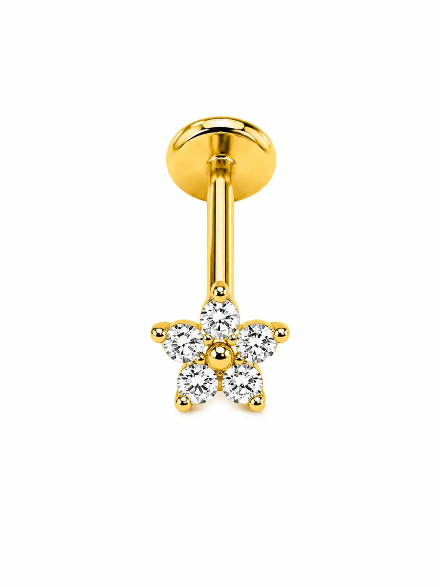 Labret com pingente — LPP12