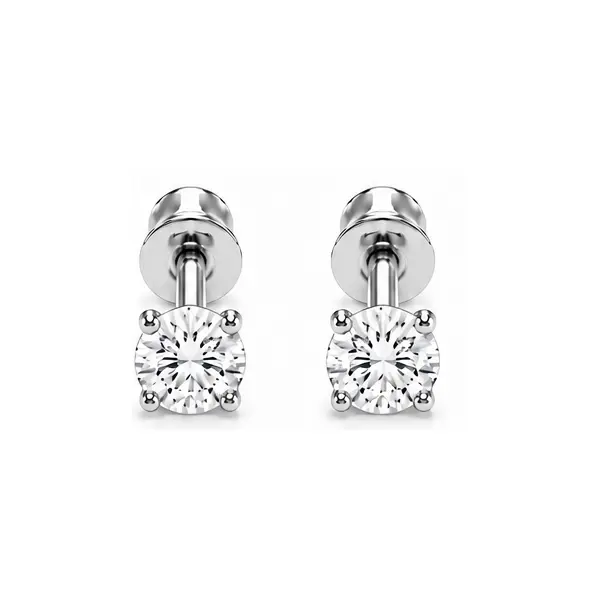 Brinco com garra e tarracha baby com rosca 5 mm — RBA5